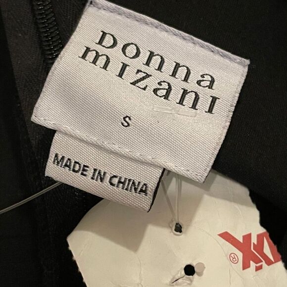 NWT Donna Mizani x Revolve Ruffled Black dress Size S - Picture 5 of 6